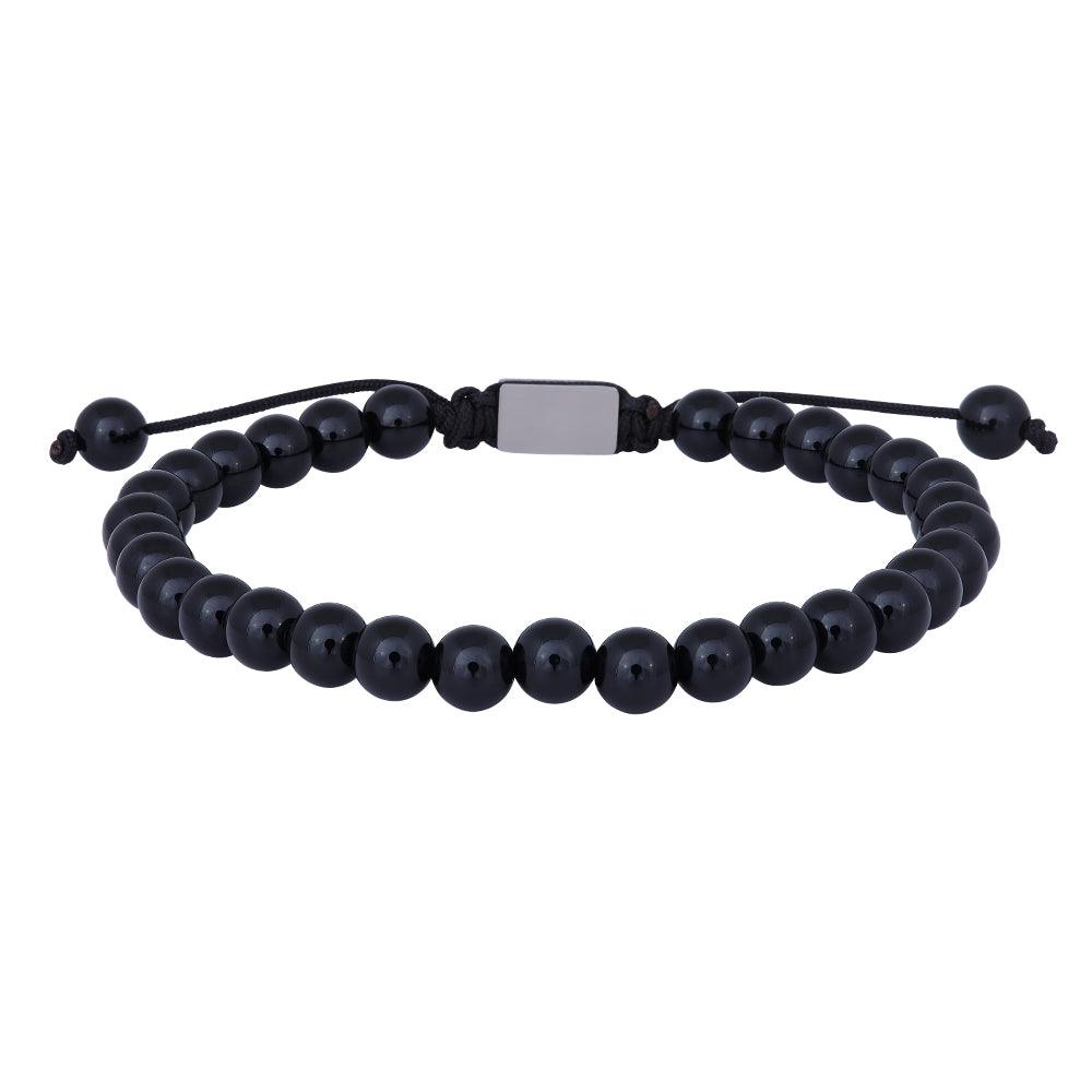 SON armbånd black onyx19cm - 25cm